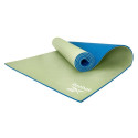 Yoga mat REEBOK RAYG-11060BLGN double sided blue/green