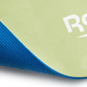 Yoga mat REEBOK RAYG-11060BLGN double sided blue/green