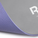 Yoga mat REEBOK RAYG-11060PLGR double sided purple/grey