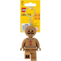 LEGO Classic KE182 Keychain with Flashlight Gingerbread Man