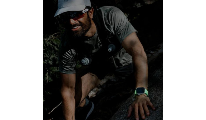 UNIQ Band Stride SE Apple Watch 42/41/40mm FKM Rubber Strap lume