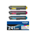 Brother TN241CMY | Tooner komplekt | Tsüaan, Magenta, Kollane