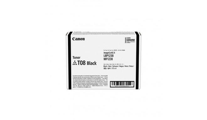 Canon TONER T08 BLACK toner cartridge 1 pc(s) Original