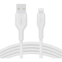 "Belkin Flex Lightning/USB-A, Apple zert., 1m, weiß"