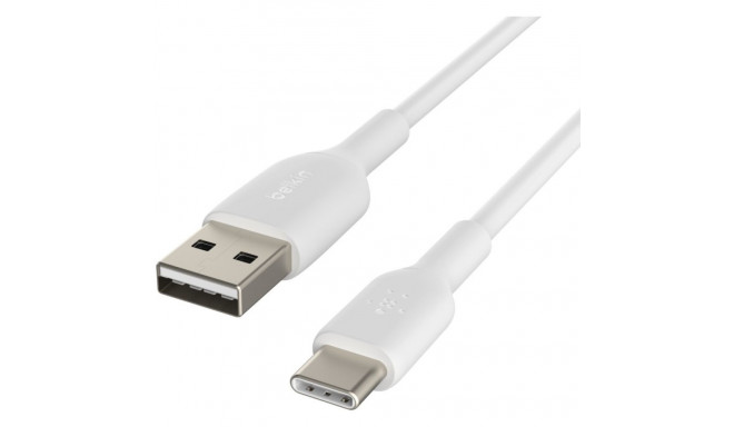 "Belkin USB-C/USB-A Kabel PVC, 15cm, weiß"