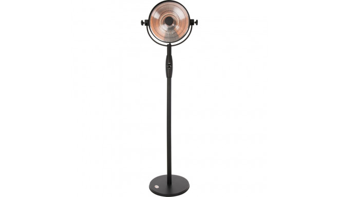 SUNRED Heater RSS16, Retro Bright Standing Infrared, 2100 W, Black, IP54