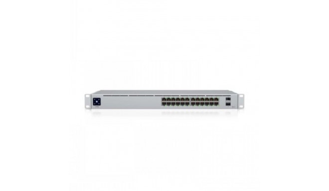 UBIQUITI 24-PORT, LAYER 2 POE SWITCH WITH A FANLESS COOLING SYSTEM