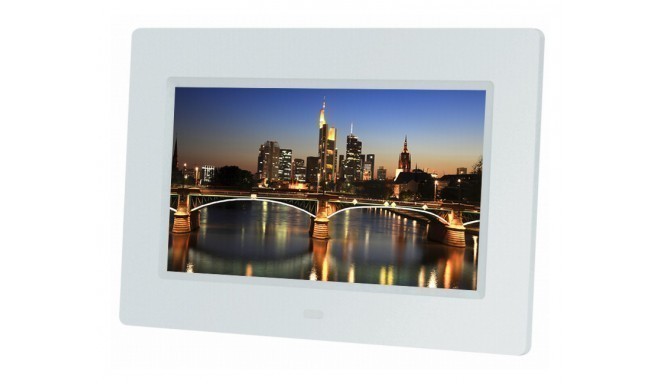 Braun Phototechnik digital photo frame 7'' 710, white