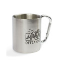 Offlander camping mug with a steel carabiner OFF_CACC_03