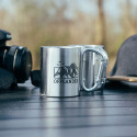 Offlander camping mug with a steel carabiner OFF_CACC_03