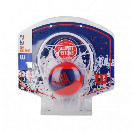 Mini Wilson NBA Team Detroit Pistons Basketball Backboard WTBA1302DET (One size)