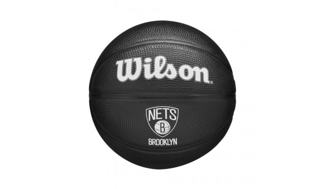 Wilson Team Tribute Brooklyn Nets Mini Ball Jr WZ4017604XB (3)