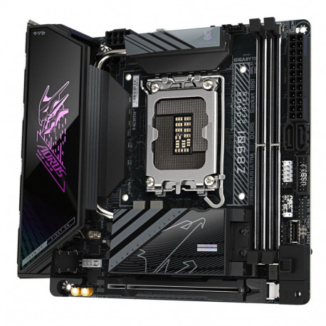 GIGABYTE Z890I AORUS ULTRA emaplaat - toetab Intel Core Ultra (Series 2) protsessoreid, 8+1+2 faasi 