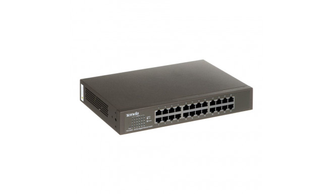 Tenda 24-port Gigabit Ethernet Switch Unmanaged Blue