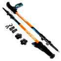 Trekking poles Spokey Zion orange-blue 926808