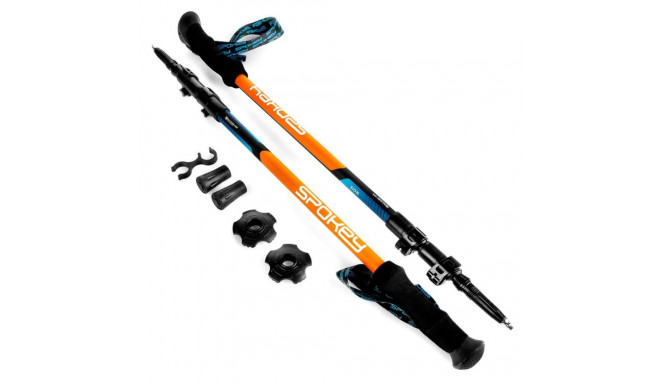 Trekking poles Spokey Zion orange-blue 926808