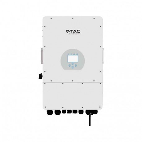 Võrgutoitega/võrguta hübriid inverter V-TAC 5KW kolmefaasiline SUN-5K-SG04LP3-EU