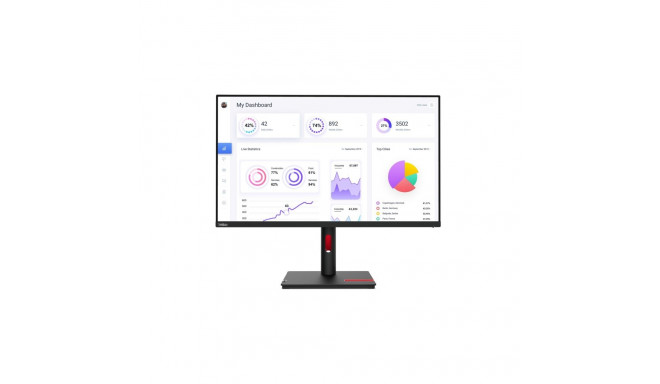 Lenovo ThinkVision T32p-30 LED ekraan 80 cm (31.5") 3840 x 2160 pikslit 4K Ultra HD must