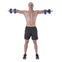 HMS SGG30 BAR 2-in-1 weight set (barbell and barbells) 30 kg