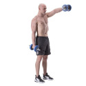 HMS SGG30 BAR 2-in-1 weight set (barbell and barbells) 30 kg