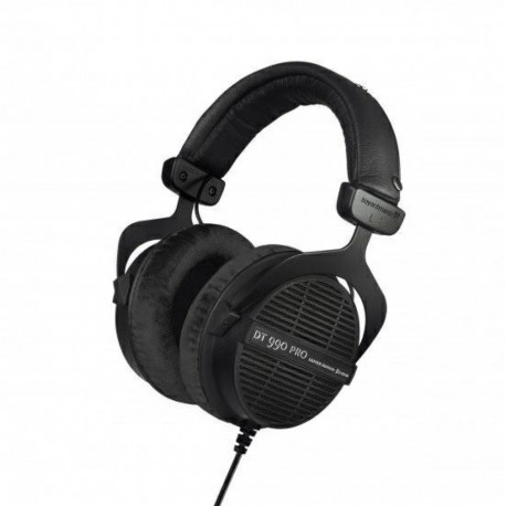 Beyerdynamic kõrvaklapid DT 990 PRO juhtmega peavõruga muusika jaoks, must