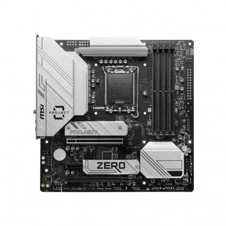 MSI B760M Ptoject Zero Intel B760 LGA 1700 micro ATX emaplaat