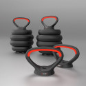 6IN1 WEIGHT SET HMS SGN140 (BARBELL, DUMBBELL AND KETTLEBELL) 40KG