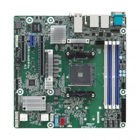 Asrock X570D4U-2L2T/BCM emaplaat AMD X570 Socket AM4 micro ATX