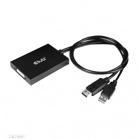 CLUB3D DisplayPort to Dual Link DVI-D HDCP ON versioon aktiivne adapter M/F