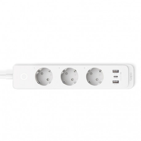 TP-Link Tapo P300 3 vahelduvvoolupesaga Type F (CEE 7/4) 1,5 m 2300 W valge