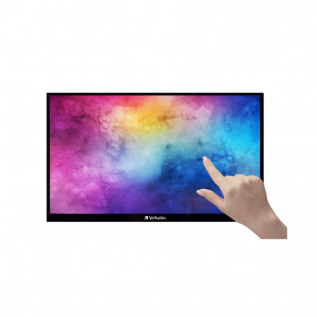 Verbatim PMT-15 kaasaskantav puuteekraanmonitor 15.6" FullHD