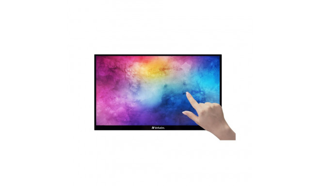 Verbatim PMT-15 kaasaskantav puuteekraanmonitor 15.6" FullHD