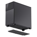 Jonsbo D41 Screen ATX Case, Tempered Glass - black