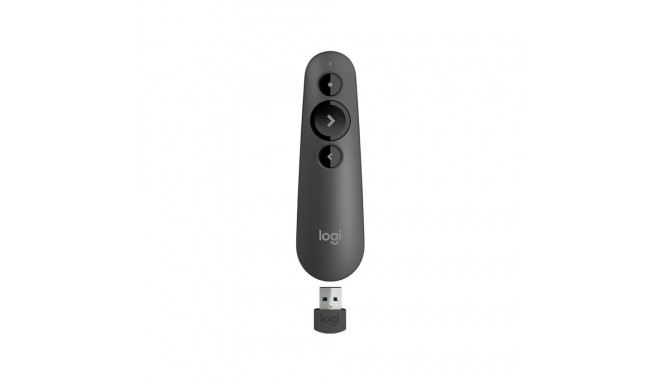 Logitech juhtmevaba esitlusklikker R500s grafiit