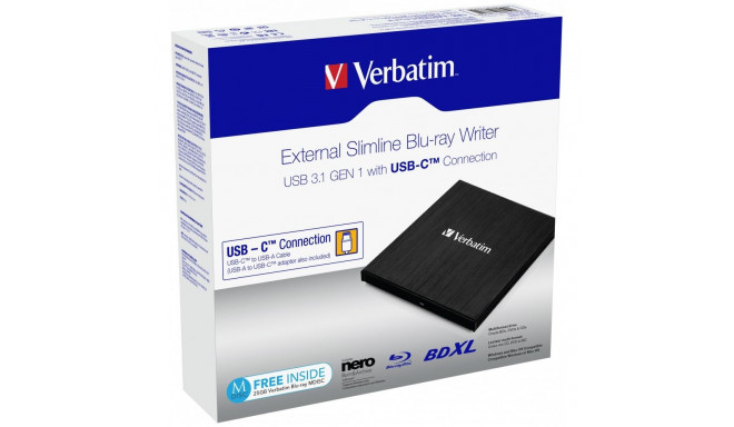 Verbatim 43889 optiline kettaseade Blu-Ray RW must