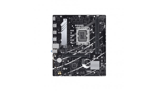 Asus PRIME B760M-R D4 protsessoripere Intel protsessoripesa LGA1700 SATA-pistikuid 4
