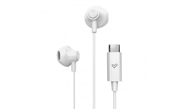 Energy Sistem Juhtmega Kõrvaklapid | EasyPods Type C | Sisseehitatud mikrofon | USB-C | Lumi