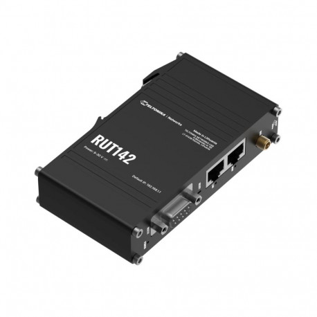 Teltonika ethernet-ruuter RUT142 RUT142000000 RS232-pordiga 802.11n 10/100 Mbit/s 1 LAN (RJ-45) pord