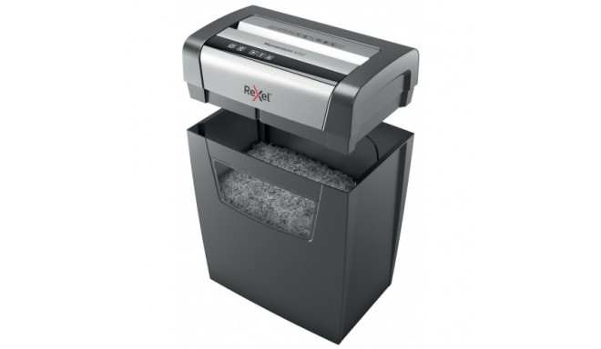 Rexel Momentum X312 paper shredder Particle-cut shredding Black Grey