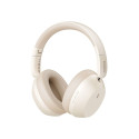 Juhtmevabad Bluetooth 5.3 Over-Ear kõrvaklapid Bass 35 Max mikrofoniga, valge