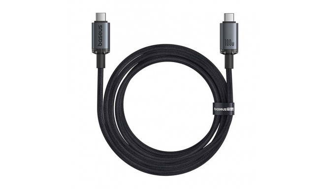Kaabel USB C isane - USB C isane 1000W USB3.2, 20Gbps, 4K@60Hz 1.5m Crystal Shine BASEUS, must