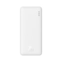 Baseus Airpow 20W 10000mAh Power Bank with Baseus Simple Series USB-A - USB-C 30 cm Cable - White