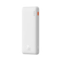 Baseus Airpow 20W 10000mAh Power Bank with Baseus Simple Series USB-A - USB-C 30 cm Cable - White