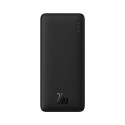 Baseus Airpow 20W 10000mAh Power Bank with Baseus Simple Series USB-A - USB-C 30cm Cable - Black