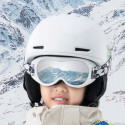 Qunature Panda Ski Goggles for Kids - Black/White