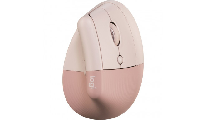 Logitech Lift -hiiri, pinkki