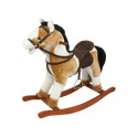 Rocking horse, sound, moves his mouth, wags his tail