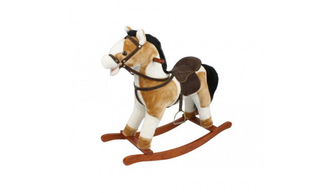 Rocking horse, sound, moves his mouth, wags his tail