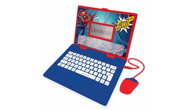 Spider-Man Trilingual Educational Laptop UA/ENG/PL 186 Activities