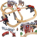 Kruzzel Wooden Train - Kruzzel Train 22754